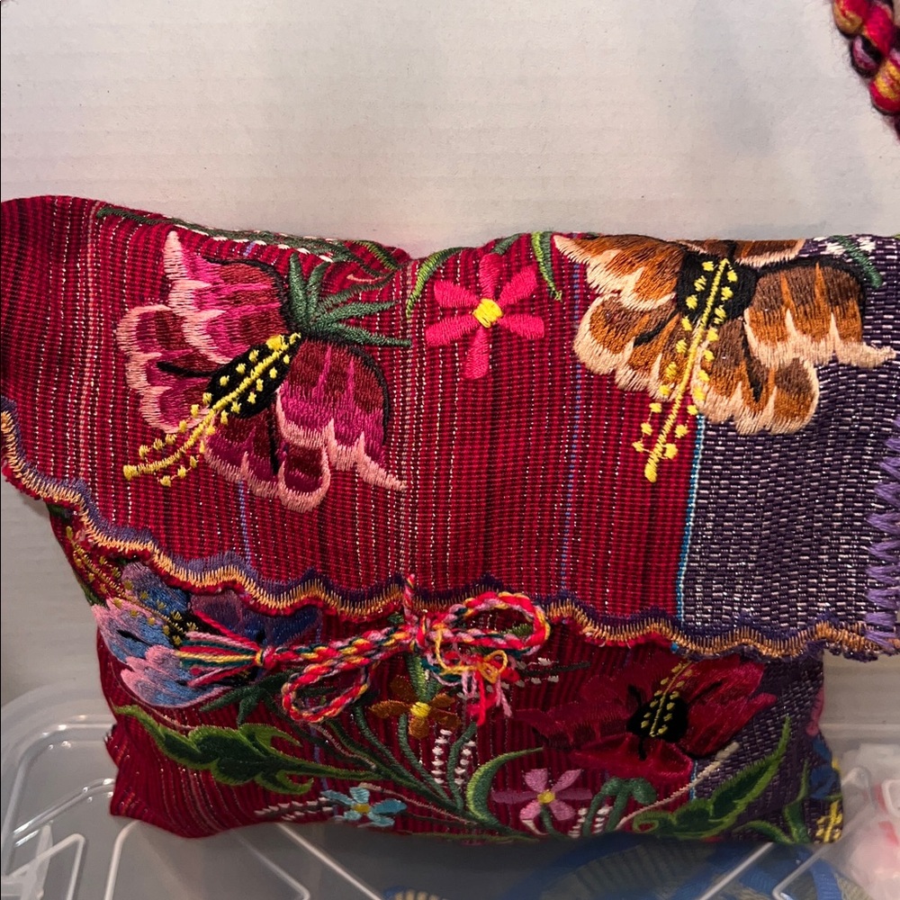 Vintage Guatemalan HUIPIL Crossbody Bag - Picture 3 of 7
